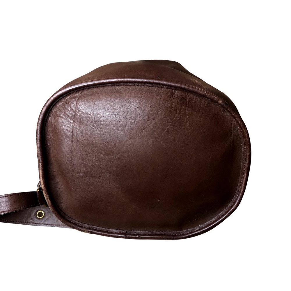 Vintage COACH Mahogany Glove Tanned Leather Sling Backpack Shoulder Bag 9929 - Picture 7 of 16
